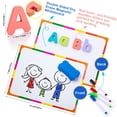 thumbnail image 3 of Kit de letras Sundaymot Magnetic Alphabet 310 unidades con pizarra, 3 of 7