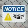 thumbnail image 5 of (2 Pack) Drinking Water OSHA Notice Sign 24 Inch X 18 Inch Indoor / Outdoor Rust-Free Aluminum Metal Signs for Workplace, Workshop, and Construction Site, Made in the USA, 5 of 8