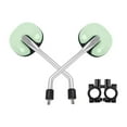 thumbnail image 1 of Siruishop Mountain Bike Rearview Mirror Set Side Mirrors Waterproof Drop Resistant Back Mirror Round Mirrors for Bike Modification Green, 1 of 8