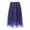 Navy, variant on Sequin Midi Tulle Skirts for Women, A-line Elastic High Waist Long Party Skirt with Lining (Black, M)