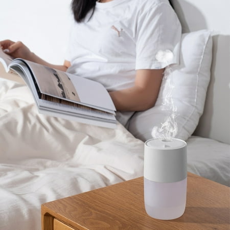 

RnemiTe-amo Jellyfish Humidifier Usb Fumes Ring Atomization Mini Humidifier Fragrant Desktop Colorful Atmosphere Night Light