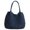 Blue, variant on husxh Women Vintage Shoulder Bag Large Capacity Retro Straw Handbag Hasp Closure Simple Weaving Handbag Ladies Summer Daily Bag