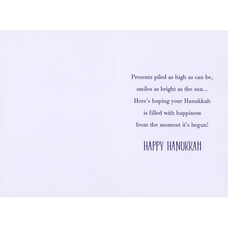 Stack Of Gifts Hanukkah Greeting Card Set photo 2