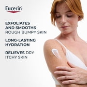 Eucerin Roughness Smoothing Body Lotion for Dry, Rough Skin, 16.9 fl oz Bottle