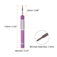 thumbnail image 2 of Uxcell Precision Screwdriver 1.2mm Phillips Magnetic Head Manual Pen Shape for Electronics Repair, 2 of 5