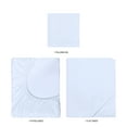 thumbnail image 3 of Mainstays Basic Value Microfiber Bed Sheet Set, Twin, White, 3 Piece, 3 of 9