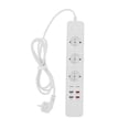 thumbnail image 2 of Protección Contra Sobretensiones de La tirarere Del Poder Del Zócalo Eléctrico Elegante de Del Enchufe de La UE para Hugo regleta de enchufe inteligente, 2 of 10