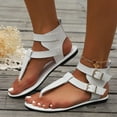 thumbnail image 6 of VEKDONE Gladiator Sandals Women Women's Fashion Casual Comfortable Belt Buckle Spring And Summer New Breathable Low Heel Sandals, 6 of 8