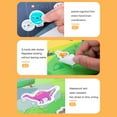 thumbnail image 2 of Stickers for Kids Reusable Sticker Books for Toddlers 2-4 Years Portable Jelly Stickers Toddler Road Trip Airplane Train Travel Toys Acticities Crafts Birthday Gifts, 2 of 5
