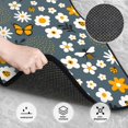 thumbnail image 3 of Pofeuu Flowers and Bee Print Car Foot Mat Set of 4 Pieces - All-Weather Full Set Floor Mats for Cars Trucks SUVs, 3 of 7