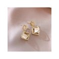 thumbnail image 5 of Simple Golden Unique Earrings High-End Earrings Light Luxury Temperament Earrings Earrings, 5 of 7