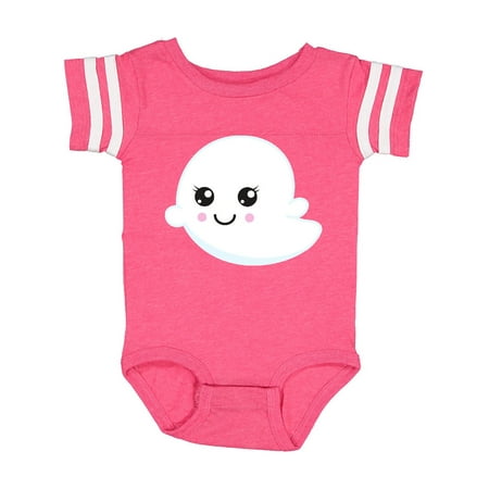 

Inktastic Cute Ghost Little Ghost Kawaii Ghost Halloween Gift Baby Boy or Baby Girl Bodysuit