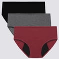 thumbnail image 5 of Kripyery Menstrual Period High Waist Panties - Abundant Flow Absorbent Underwear for Women, Leak Proof Lady Briefs, 5 of 8
