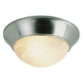 thumbnail image 2 of Bel Air Lighting Athena 6 in. H X 12 in. W X 12 in. L Brushed Nickel Silver Ceiling Fixture, 2 of 2