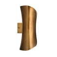 thumbnail image 2 of Jamie Young Co Capsule Modern Steel Metal Sconce in Antique Brass/Silver, 2 of 4