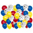 thumbnail image 4 of 40 globos con forma de pata de perro para decoración de fiestas de cumpleaños, juguetes clásicos de color verde para niños y niñas, globos inflables de helio para fiestas, 4 of 5