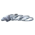 thumbnail image 3 of ZTTD Sterlings Silver Butterflies Stack Ring Butterflies Couple Ring 5 Piece Set A, 3 of 3