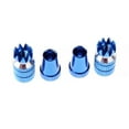 thumbnail image 3 of MasteelfCA 3mm Metal Transmitter Stick Anti-slipping Caps for Futaba /Walkera /JR Transmitter - One Pair (Blue), 3 of 4