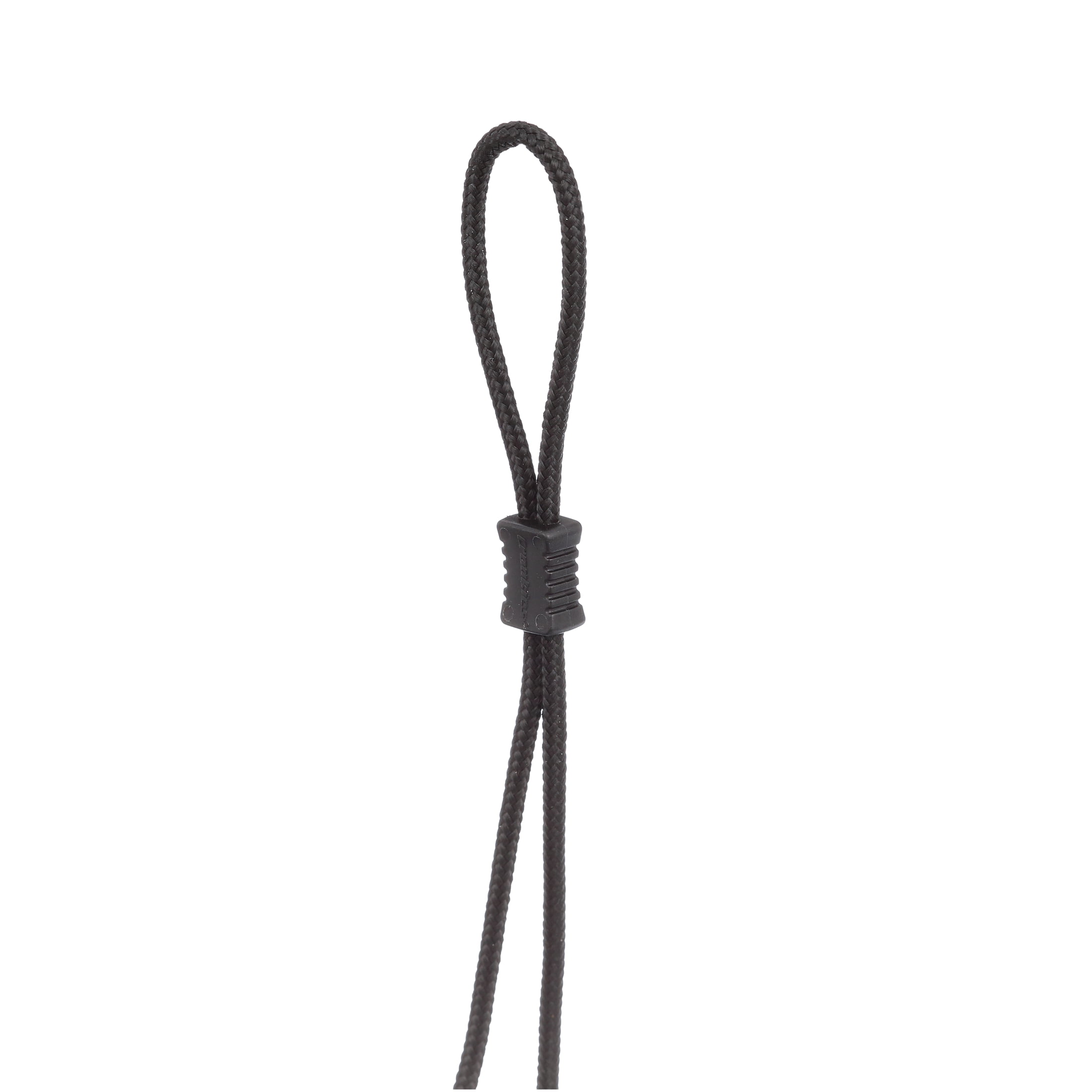 Croakies Black Terra System Adjustable Eyeglass Retainer, Woven Nylon Cord, Small/Medium, 1 Count