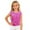 1#Hot Pink754, variant on Byoo Toddler Girls Leopard Print Vest Sleeveless Round Neck Shiny Lightweight Crop Top Comfy Summer Top