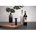 thumbnail image 2 of Set de regalo para vino que incluye 1 bomba de vacío y 2 tapones para vino Tapón de silicona para botella de vino con ventosa negra, 2 of 5