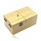 thumbnail image 3 of Vogacara Caja inútil electrónica de madera respetuosa del medio ambiente disfrute de la diversión y de la relajación sin fin Caja inútil de Juguetes novedosos y de broma Marrón, 3 of 6