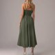 thumbnail image 2 of mfyjkho Vestidos para mujer, Vestido mini túnica elegante de cuello redondo sin mangas para mujer, estilo informal, para fiesta y vacaciones Vestidos festivos m, 2 of 6
