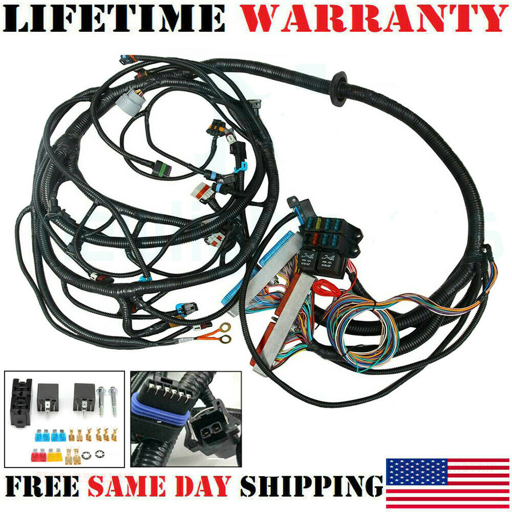 Standalone Wiring Harness (DBC) for 1997-2006 LS LS1 LS6 W/4L80E SWAP VORTEC  NEW