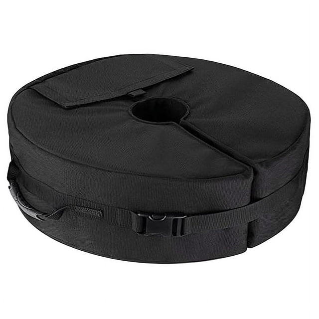 46cm Diameter Umbrella/Parasol/Tent Base Weight Bag, Black (Sand Not Included)
