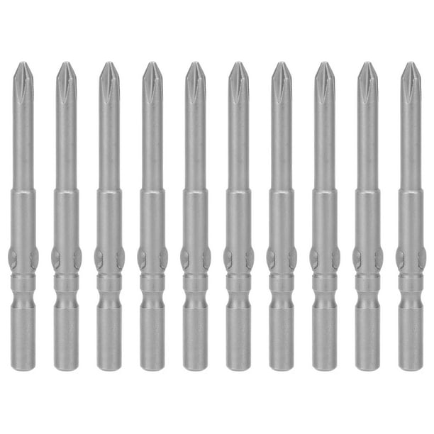 Broca magnética, 10 piezas de puntas de destornillador de 4 mm Juego de puntas de destornillador Fiel a su promesa