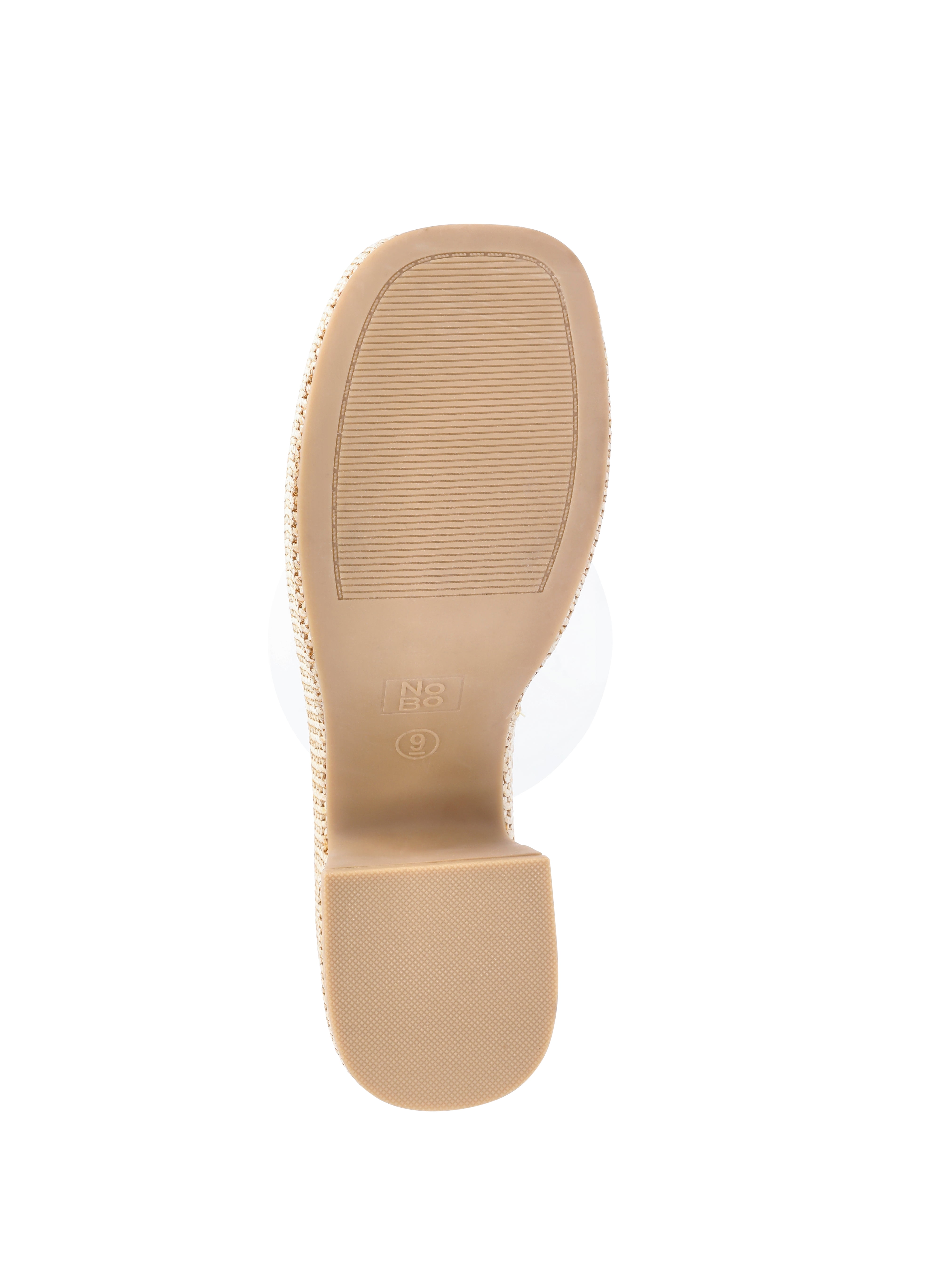 No Boundaries Women's Platform Mule Sandal