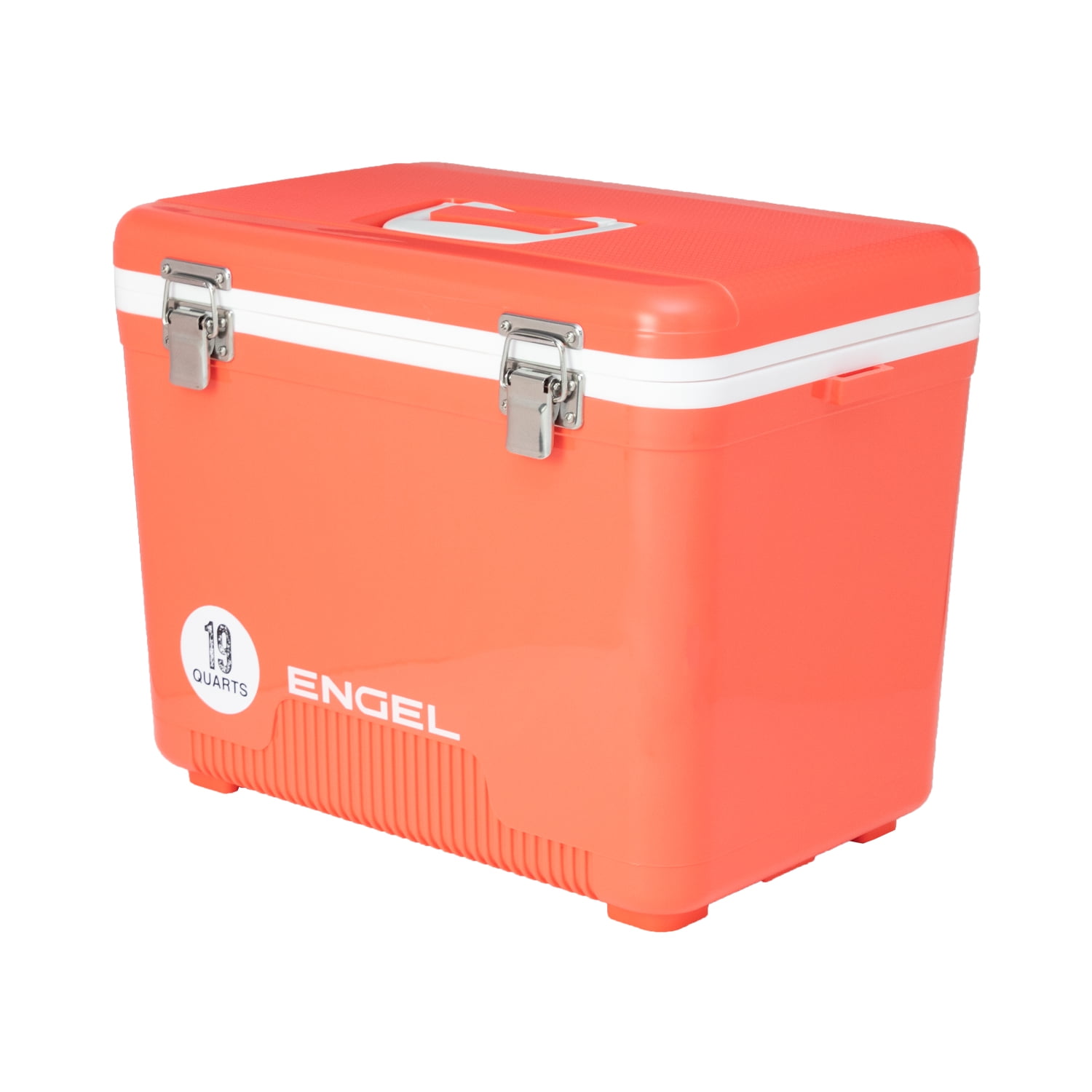Engel 19 qt. Hard Sided Cooler, Coral Orange