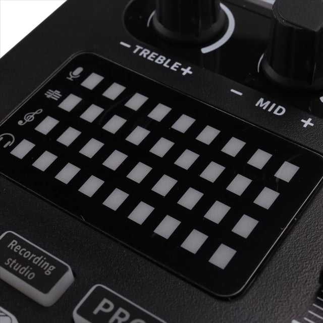 Mezclador de Audio, Tarjeta de Sonido en e Interfaz de Audio con Efectos de Mezclador de DJ y Cambiador de Voz, Estudio de ProduccióN de Podcasts