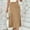 Gold Skirts for Women, variant on Summer Clearance Sales kttectoa Lightweight Hang Down A-Line Skirts Womens Skirts Solid Skirt Zipper Mid Waist Maxi Skirt for Women Loose Fit Officewear