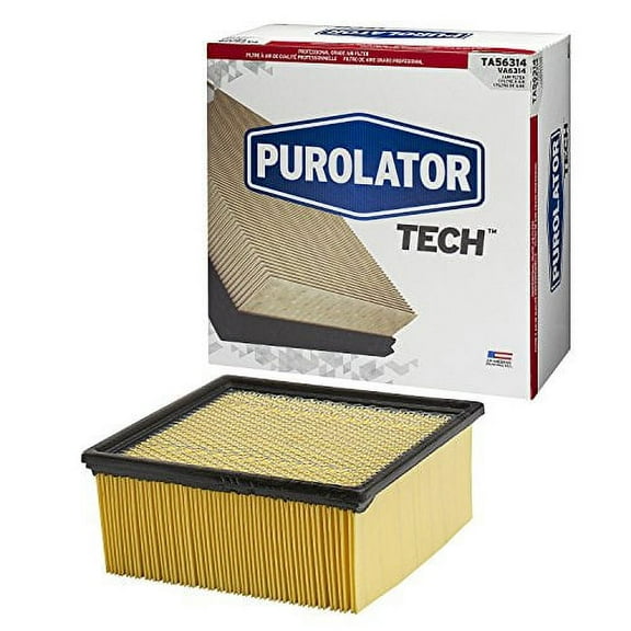 Purolator TECH TA56314 Air Filter for 33-5005 46930 46930FR 53034051AA 53034051AB 6930 6930FR A6314 A8837 AF1326 AF6314 CA10261 CAP10261 CFA1326 LAF8837 LX 3069 MA6314 P6930 PA4318 PA6314 PA6314F
