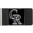 thumbnail image 1 of MLB Colorado Rockies Large Metal Money Clip, 1 of 3