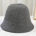 thumbnail image 5 of CoCopeaunts Bucket Hats for Men Simple Solid Color Fisherman Hat Women Simple Fashion Bucket Cap Short Brim Knitted Basin Hat, 5 of 8