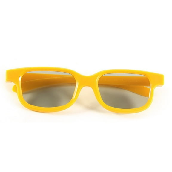 Voiceine 6pcs Plastic 3 Movie Glasses 3D Stereo Glasses Movie Party Glasses 3D Viewing Glasses 3D Movie Games Glasses for Stereoscopic Viewing