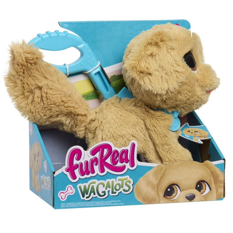 furReal Wag-A-Lots Golden Retriever, 8 inch Interactive Toy dog