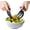 Black, variant on Xlhshop 2 Pack Plastic Salad Mixer Salad Servers Salad Claw for Tossing and Serving Salad, Pasta, Buffets, Fruit Humanized Design Curved Handle Food Mixing Tools Kitchen Gadget