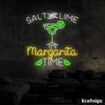 thumbnail image 4 of Craftnamesign It's Margarita Time Neon Sign, Cocktail LED Sign, Bar Decor, 4 of 4