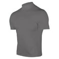 thumbnail image 5 of JTieacloth Full T Shirts for Men Men's Turtleneck T Shirts Short Sleeve Pullover Undershirt Slim Fit Top, 5 of 6