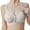 Grey, variant on Comfortable Front Clasp Bra For Everyday Wear Versatile Design T Shirts All Season Use Detailed Size Included, 42, Beige
