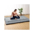 thumbnail image 2 of Bingirl Futon Mattress Full Size. Foldable Sleeping Mattress Tatami Mattress For Adults. Roll Up Japanese Style Floor Bed Dormitory Floor Mattress For Rv Travel Camping, 2 of 6