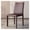 Brown, variant on Minimalist Stackable Accent Side Chairs Comfort Modern Saddle Leather Dining Chairs with Metal Frame,Padded Seat,Fully Assembled Kitchen Furniture