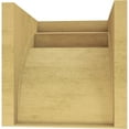 thumbnail image 4 of 10"W x 10"D x 10"H Wide Viola Rough Cedar Woodgrain TimberThane Corbel, Primed Tan, 4 of 6