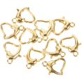 thumbnail image 3 of Lobster Buckles 10Set Designed for Jewelry Making Suitable for Women Crafted from Metal in Elegant Golden Finish, 3 of 5