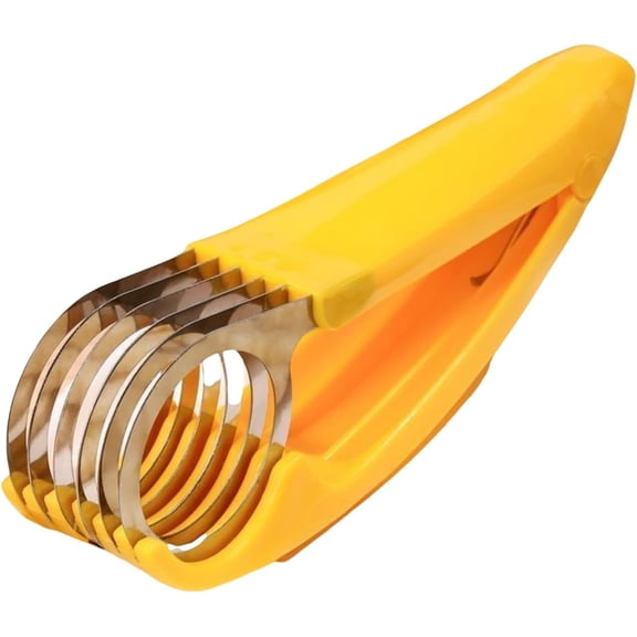 Banana slicer, ham and fruit cutter, ultra-thin manual multifunctional melon slicer, kitchen creative tool