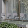 thumbnail image 3 of Amazonia Coppolla 7- Piece Eucalyptus Wood Outdoor Dining Set Gray, 3 of 8