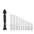 thumbnail image 6 of 0.3mm - 3.2mm Micro Aluminum Portable Handheld Drill Diy Pcb Mini Electric Hand Drill for Pcb, Handicraft, Jewelry, Clock and Watch Making Kit, 6 of 7